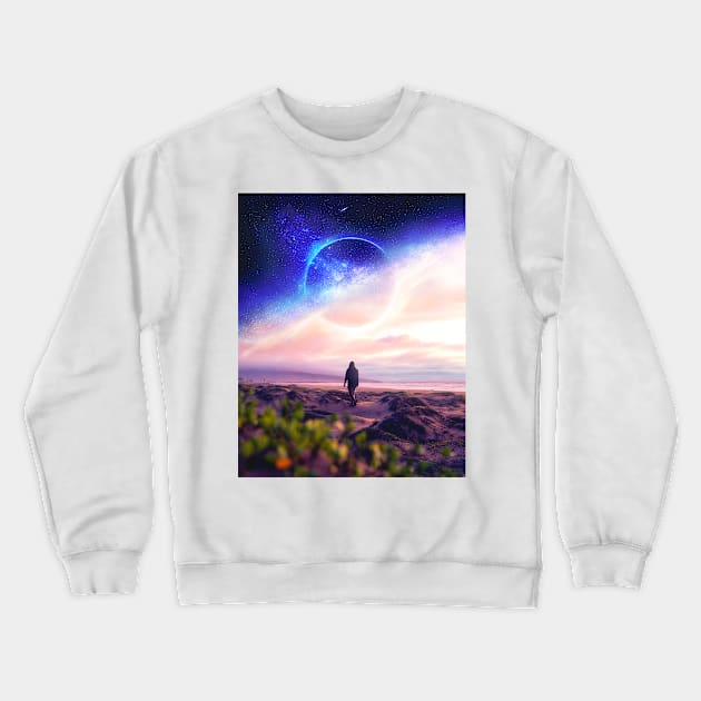 Halo Crewneck Sweatshirt by Feilvan